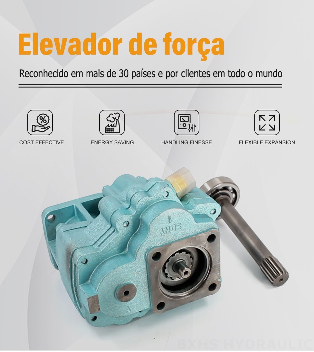 HW50-03 WG9700290150 500 Nm 1.35 Tomada de Força